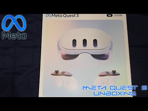 Meta Quest 3 Unboxing