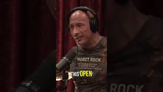 HOW THE ROCK EARNED HIS RESPECT! #jre #shorts