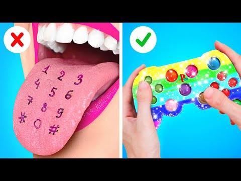 COOL: SMART PARENTING HACKS | Real Gadgets VS DIY Gadgets by 123 GO!