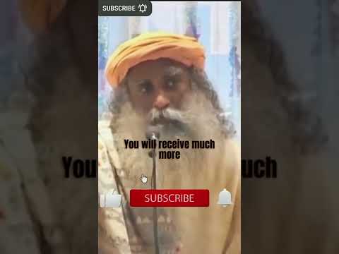 Dont like this man! Sadhguru