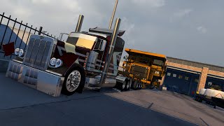 CAMERICAN TRUCK SIMULATOR CARREGANDO MEGA CAMINHAO DE PEDREIRA LIEBHERR T282B - 4K - 60 FPS