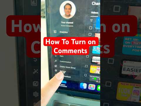 How To Turn on Comments on YouTube (2025 Update) #shorts