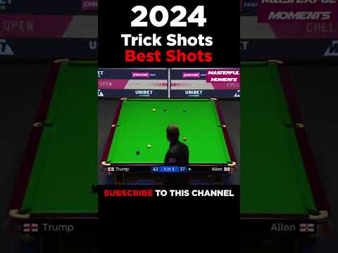 2024 Trick Shots in Snooker History #snooker #shorts #snookermoments #snooker2024 #history