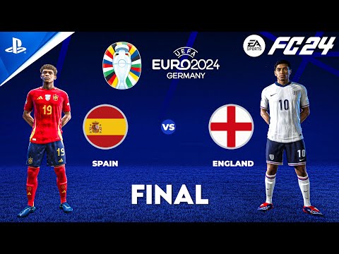 FC 24 | Spain vs England - UEFA EURO 2024™ FINAL | 4K