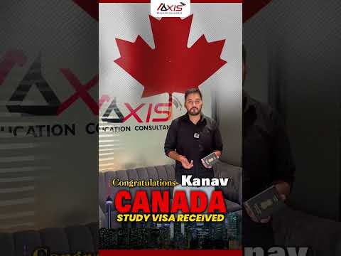 Huge congratulations to Kanav on receiving his Canada study visa