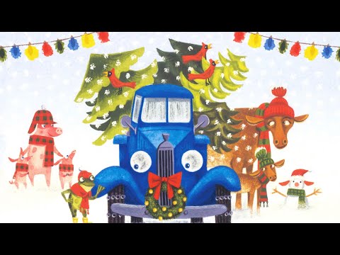 🎄Little Blue Truck Christmas - Animated and Read aloud!