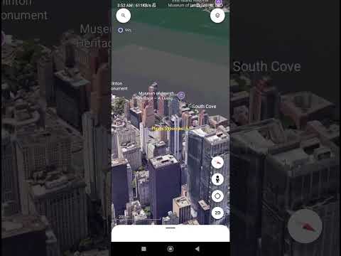 How to use google earth in mobile 📲