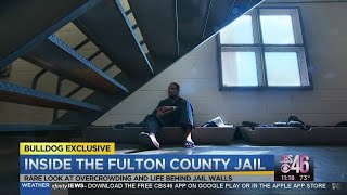 Inside the overcrowded Fulton County Jail