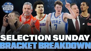 The BEST 2025 Selection Sunday Reaction Show! NCAA Tournament bracket picks, reaction, intel + more