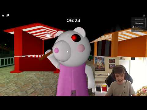 Playing piggy with Tom! (Roblox)