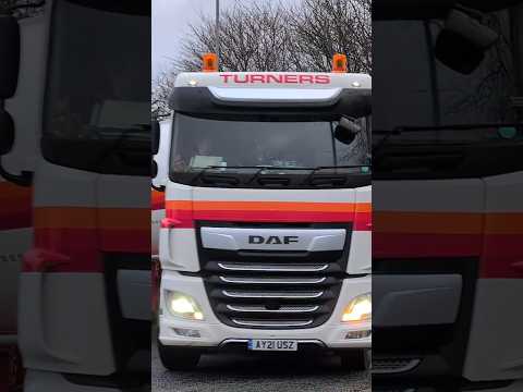 Turners DAF XF #truck at Lymm #shortvideo #shorts #youtubeshorts