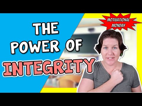 "The Power of Integrity: Doing What's Right!" -  [Motivation For ELEMENTARY STUDENTS]