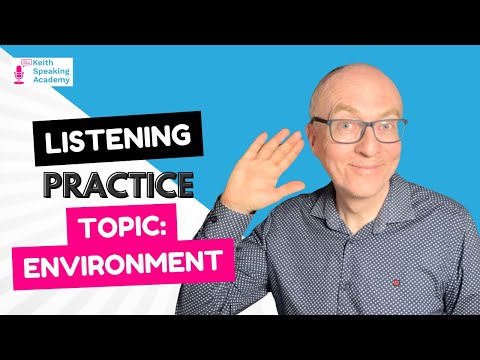 English Listening Lesson: ENVIRONMENT