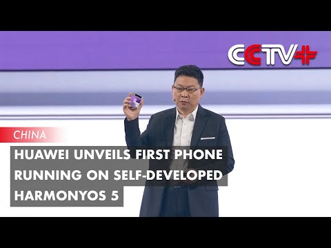 Huawei Unveils First Phone Running on Self-Developed HarmonyOS 5