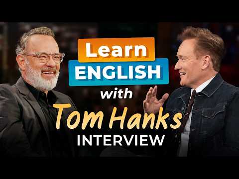 Improve Your English with TOM HANKS — Funny Interview