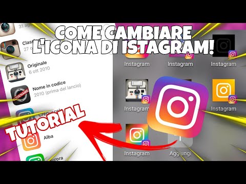 Come CAMBIARE l'icona di Istagram! *Tutorial*