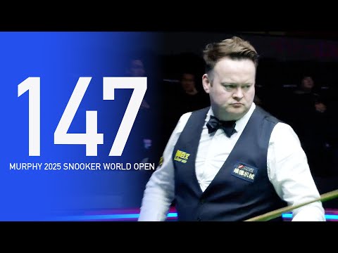 Shaun Murphy 147｜2025 Snooker World Open