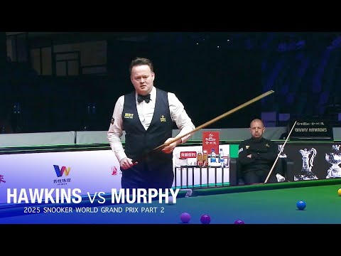 Barry Hawkins vs Shaun Murphy 2025 Snooker World Grand Prix Part 2