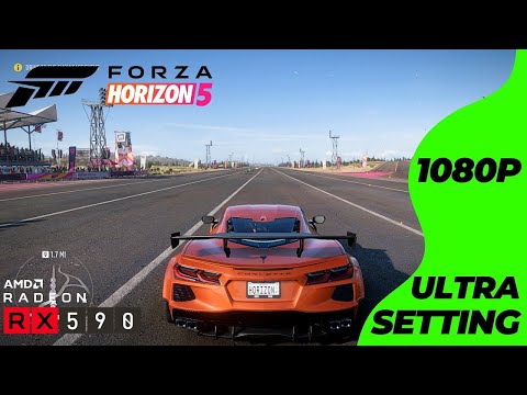 Forza Horizon 5 | RX 590 - 1080P ULTRA SETTING | FORZA HORIZON 5 VS RX 590