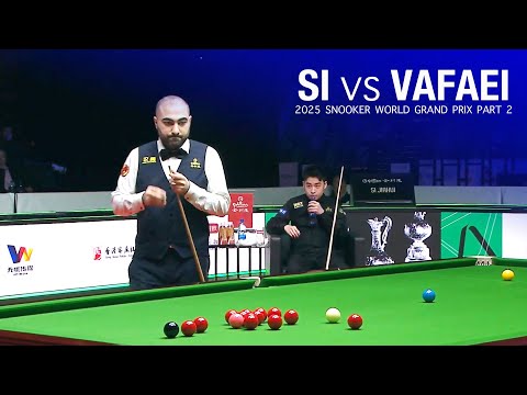 Si Jiahui vs Hossein Vafaei 2025 Snooker World Grand Prix Part 2