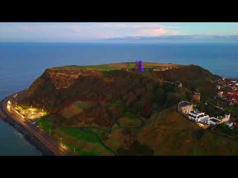 NIGHT FLIGHT OVER SCARBOROUGH CASTLE