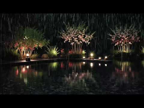 Piano with Soft Rain: Relaxing Music for Peaceful Sleep