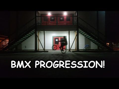 bmx progression learning new tricks!