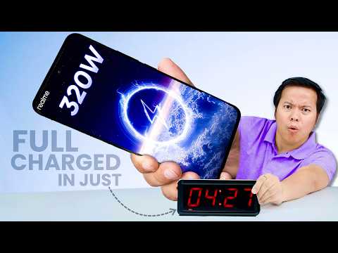 realme 320W SuperSonic Fast Chagrer is here ft. realme 13+ 5G