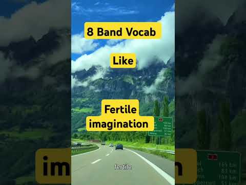 8 Band Vocab I Fertile Imagination #shorts #trending