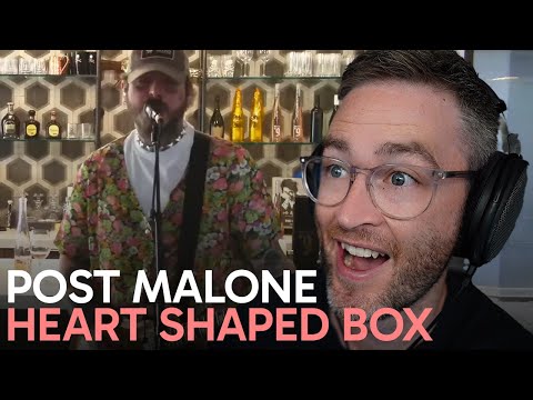 Post Malone - Heart Shaped Box (Nirvana Tribute Cover with Travis Barker of Blink 182) Reaction