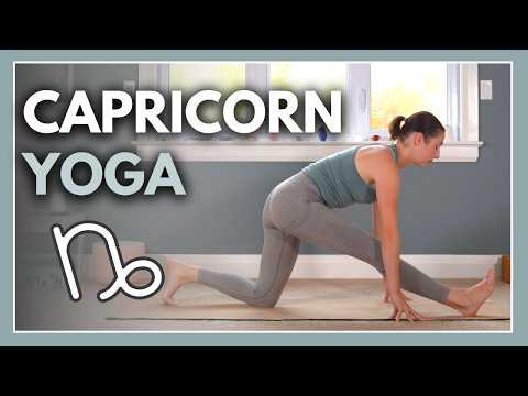 20 min Capricorn Yoga - Commitment, Consistency & Purpose