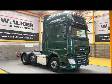 New In Stocklist For Sale: DAF XF106 510 SUPERSPACE *EURO 6* 6X2 TRACTOR UNIT – 2015 – BF65 WBP