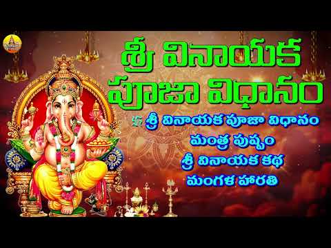 Sri Vinayaka Pooja Vidhanam || Vinayaka Chavithi Pooja Vidhanam || 2024 Ganapathi Pooja Vidhanam