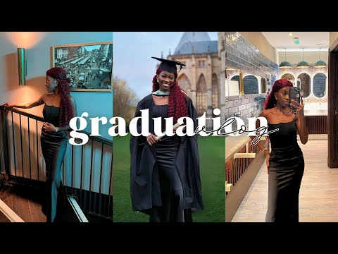 GRADUATION VLOG! Masters Degree bagged🎉 | The Prep, Missing my Family, Celebration Dinner.