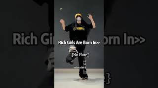 Rich girls are born in! #viral #aesthetic  #shorts