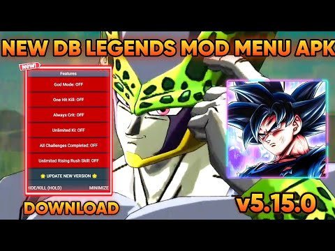 [NEW!] Dragon Ball Legends MOD MENU V5.15.0 APK / DB Legends Hack / UNLOCK ALL CHARACTERS