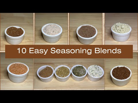 10 Flavorful Homemade Seasoning Blends That You Will Love!