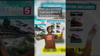 When you purchase Train Sim World 5 Standard edition #shorts  #trainsimworld5 #tsw5 #memes  #funny