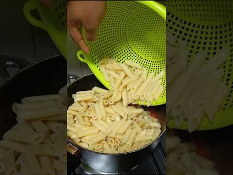 Easy Penne Pasta Recipe in 1 Minute!  #PennePasta #PastaRecipe #EasyRecipes