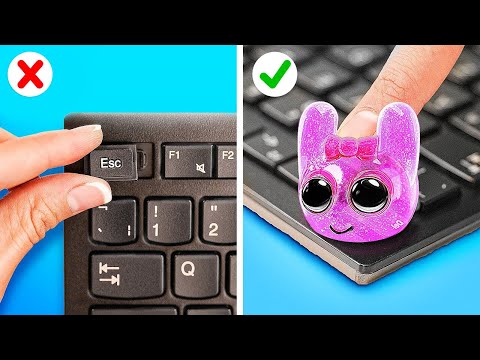 FUNNY GLUE GUN & 3D PEN IDEAS || School Hacks You Can't Miss by 123 GO SCHOOL