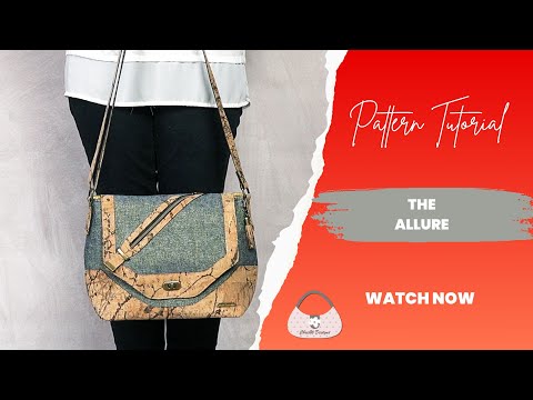 One Very Alluring Bag Making Tutorial - A ChrisW Designs Sewing Pattern