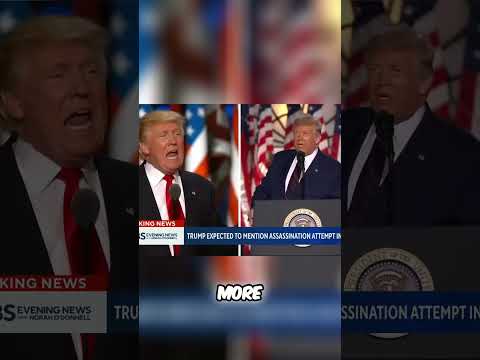 Former President Donald Trump Delivers Powerful Speech After Assassination Attempt