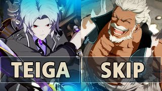 GBVSR:🔥Teiga (Lancelot Knight's Finery) Vs Skip (Soriz)🔥| High Level Gameplay.