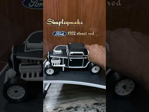 3d printed vintage Ford car #shorts