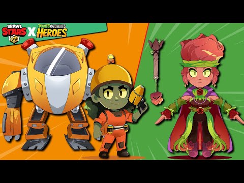 Brawl Stars X PVZ Heroes Skins Concept & Skins Ideas