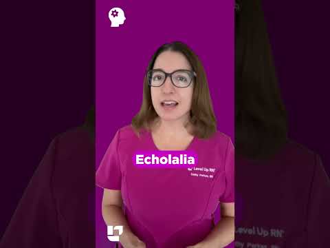 👩🏻⚕️🩺Ask Nurse Cathy! What does anergia and echolalia mean?: PMH SHORT | @LevelUpRN