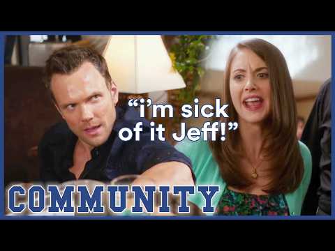 Annie Catches Jeff Flirting With Another Woman | Community