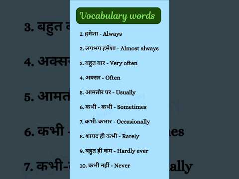 Vocabulary words | vocabulary | spoken english #english #shorts |