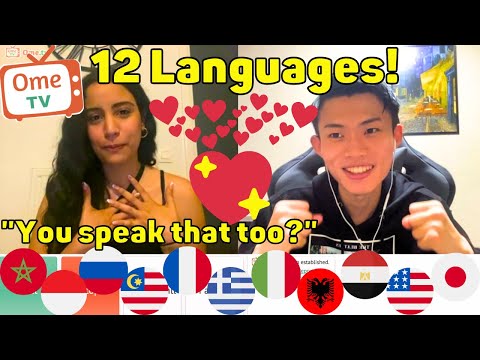 Japanese Polyglot Met His Language SOULMATE! - Omegle