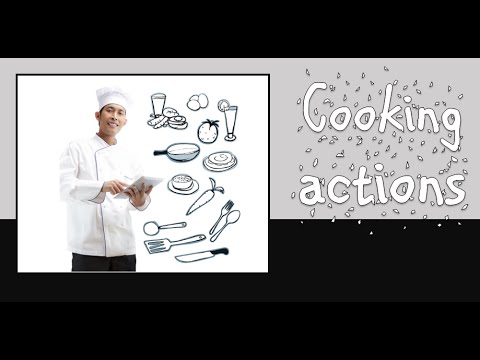 Cooking actions: English Language